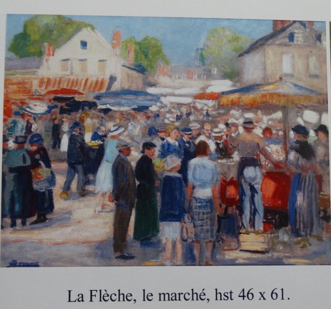 Market Scene Animated By Lucien Jonas-photo-3