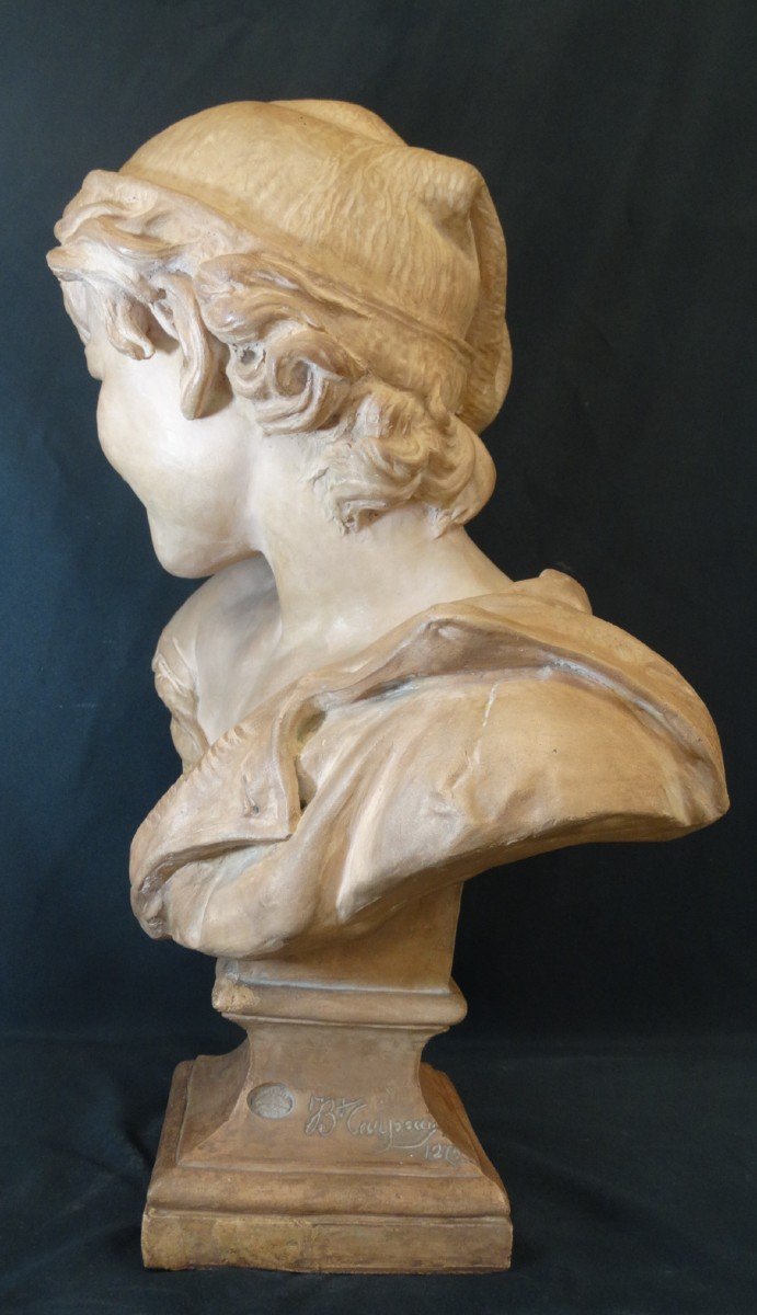 "the Neapolitan Laugher", Terracotta, Carpeaux Property-photo-1