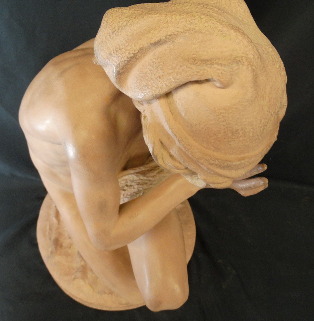 "the Neapolitan Fisherman", Terracotta By Jean-baptiste Carpeaux-photo-1