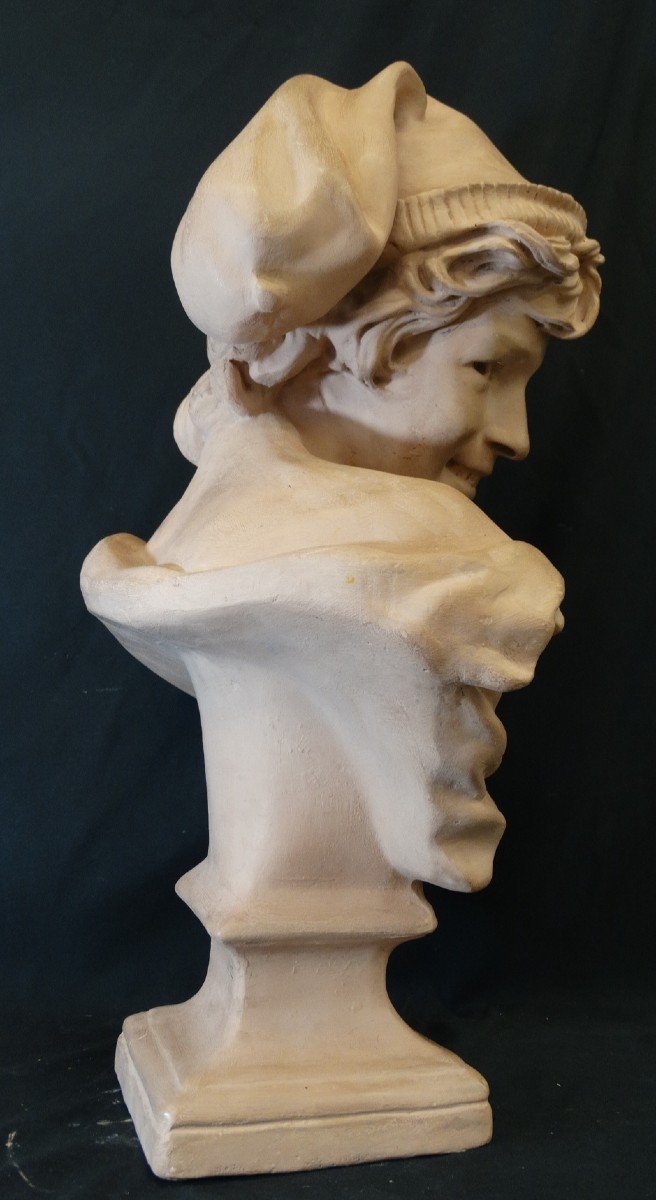 Buste du rieur Napolitain par JB Carpeaux-photo-2