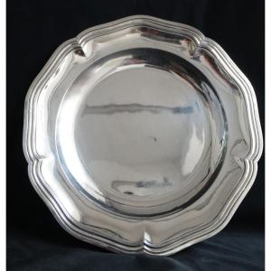 Silver Dish By Goldsmith Turquet (1844-1855)