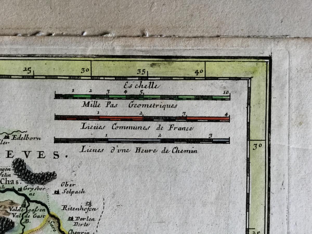 Sanson D Abbeville Metz Moselle 1656 Carte Géographique Par Nicolas Sanson -photo-4