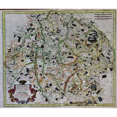 Sanson D Abbeville Metz Moselle 1656 Geographic Map By Nicolas Sanson