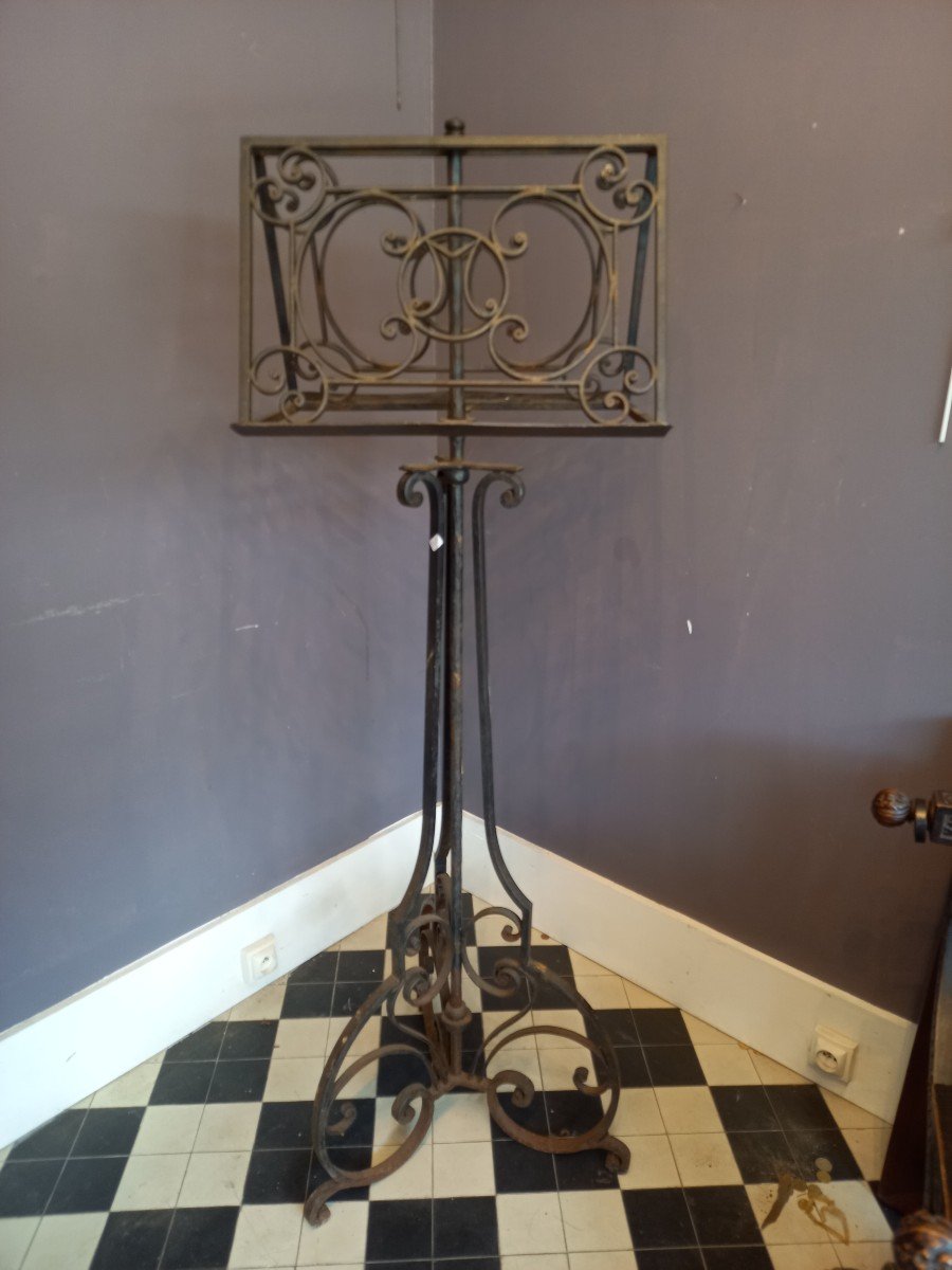 Wrought Iron Lectern Late 19th Century 