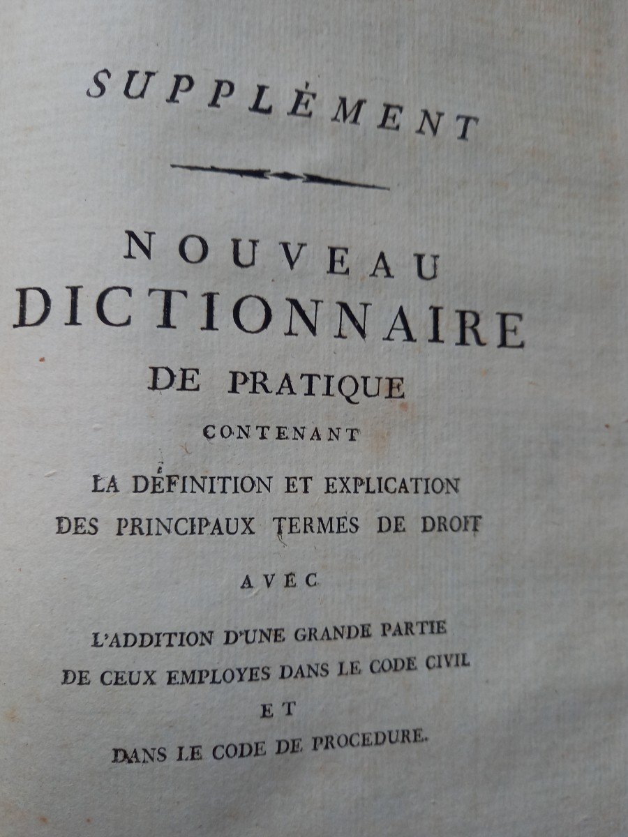 French-italian Dictionary Taken From That Of Abbot François Alberti De Villeneuve 1807-photo-2