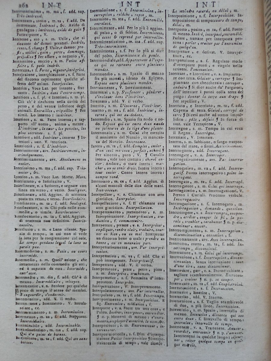 Dictionnaire Français-italien Tiré De Celui De l'Abbé François Alberti De Villeneuve 1807-photo-6