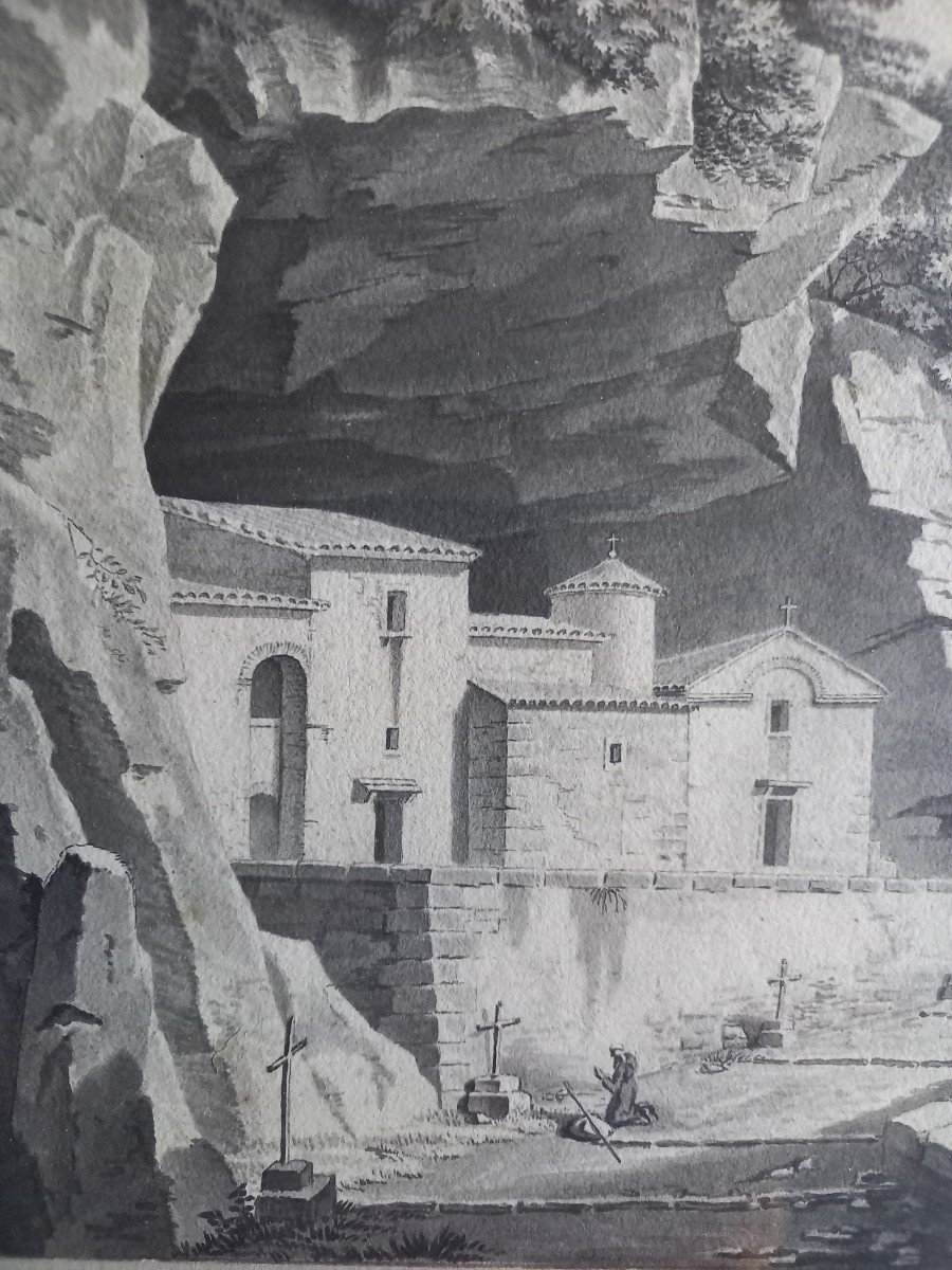 The Hermitage Of San Bartolomeo By Bourgeois Fidèle Constant -photo-3