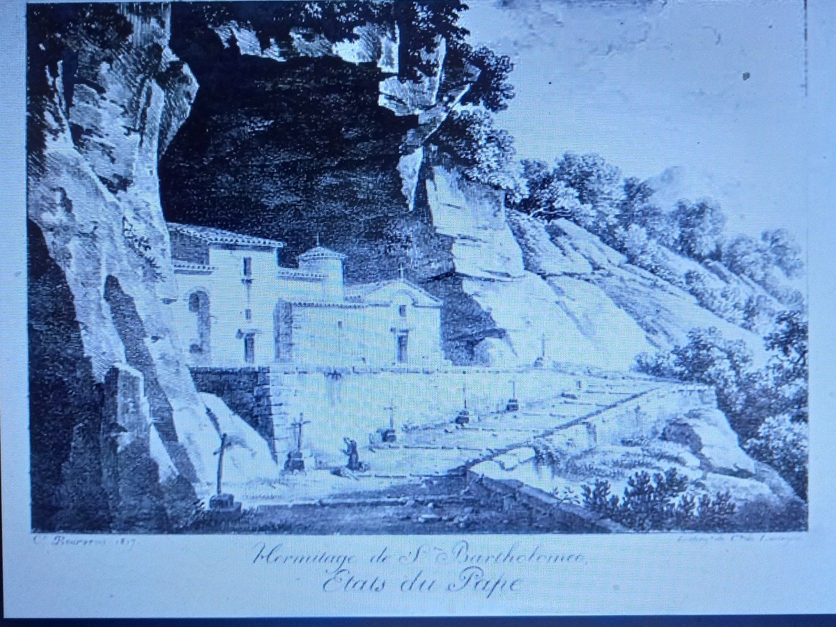 l'Ermitage De San Bartolomeo Par Bourgeois Fidèle Constant -photo-7