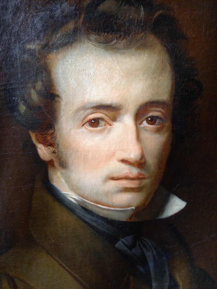 Portrait Of A Young Man, Early 19th Century -photo-3