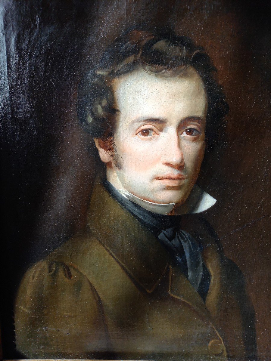 Portrait Of A Young Man, Early 19th Century 