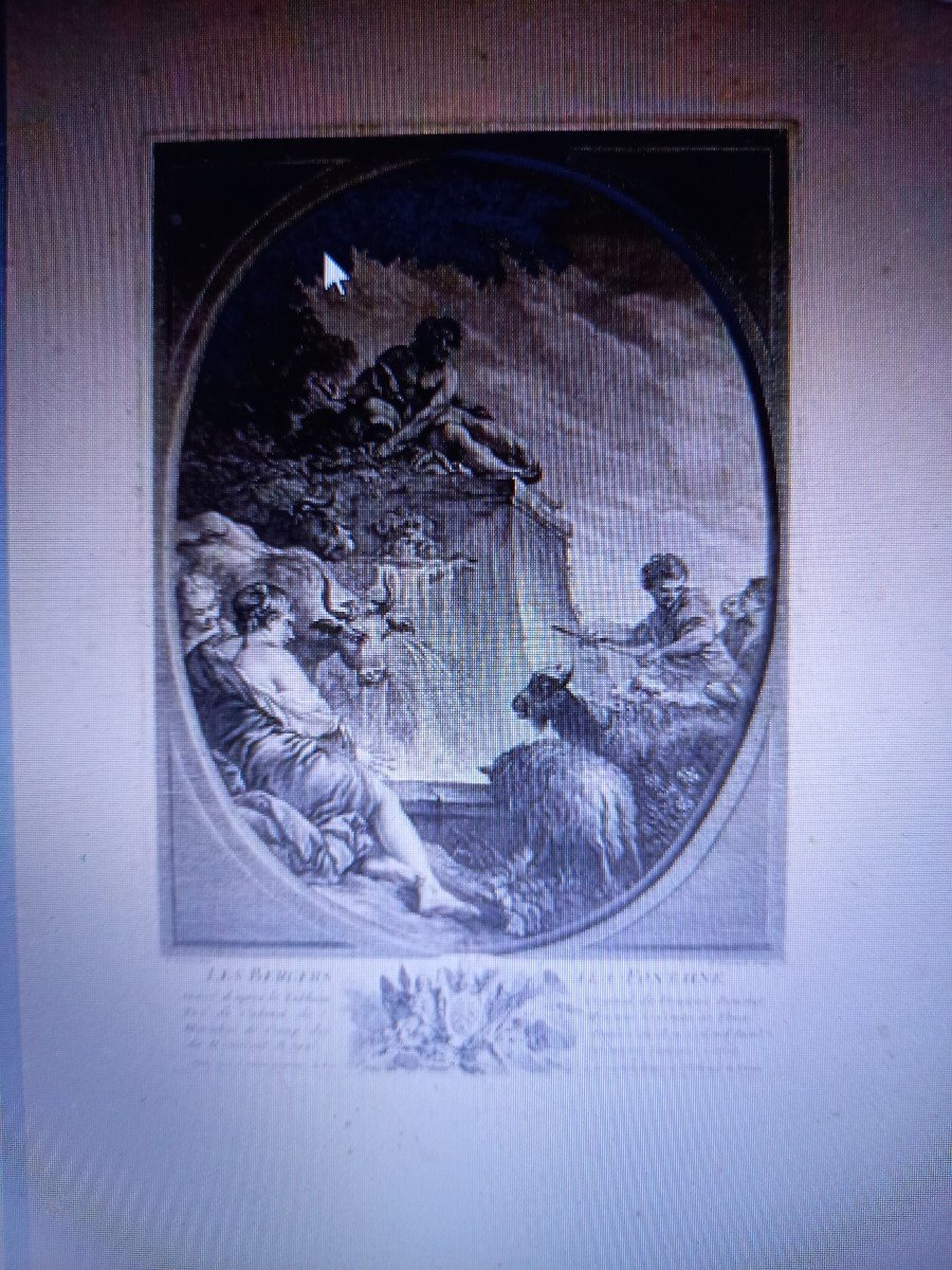 The Source, After An Engraving Taken From The Work Of Boucher.-photo-5