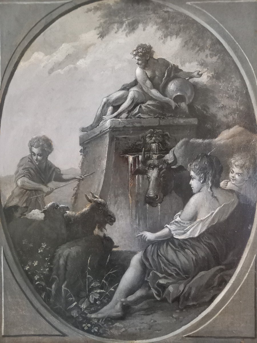 The Source, After An Engraving Taken From The Work Of Boucher.