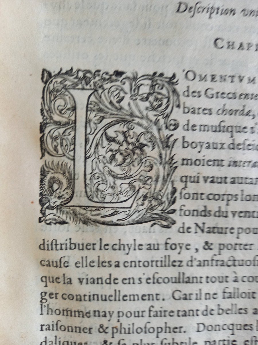 Les œuvres Complètes d'André Du Laurens .médecin d'Henri  IV . édition De 1621-photo-4