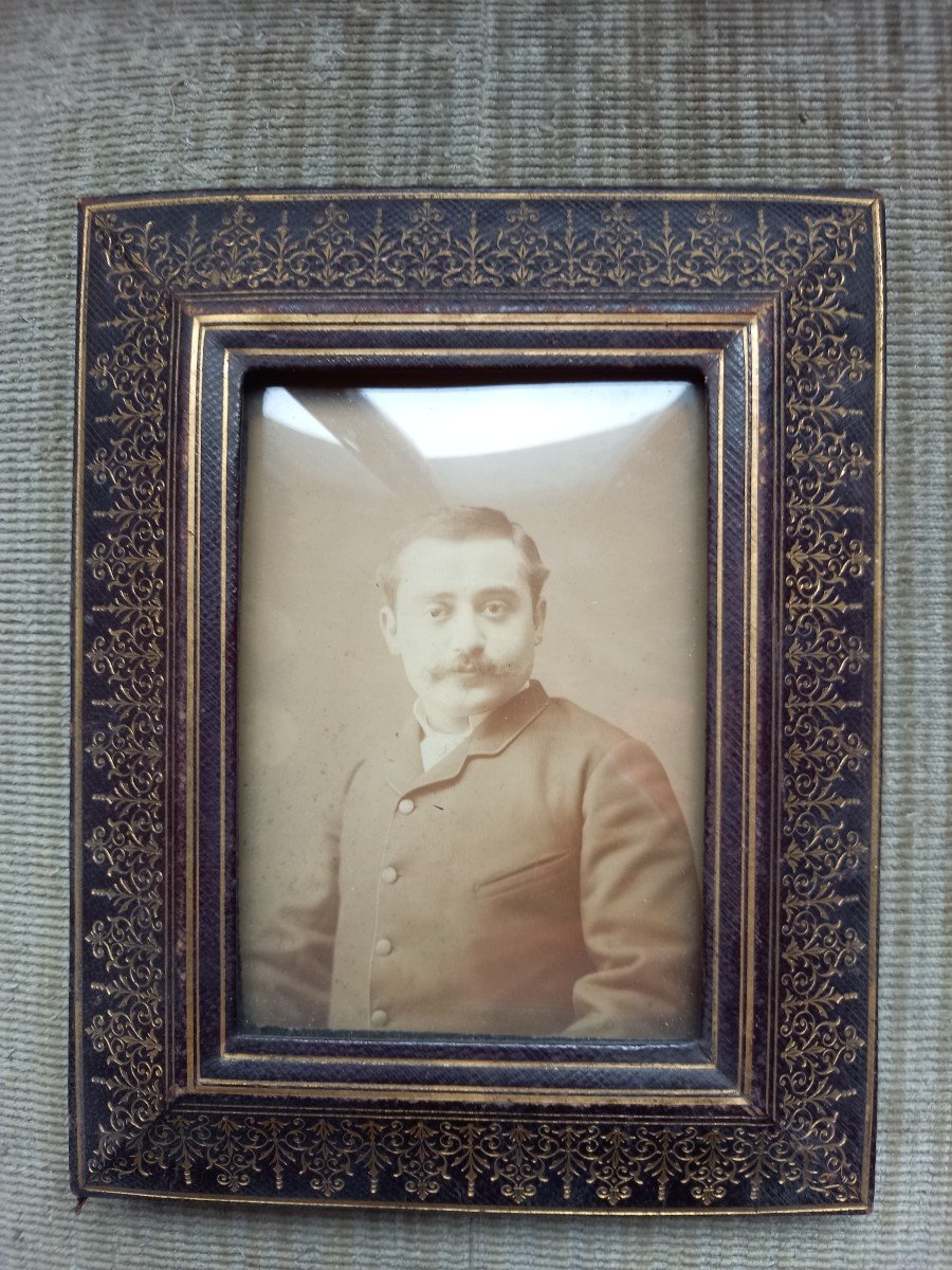 Pair Of Photographic Portraits Of Young Brothers Circa 1880-photo-3