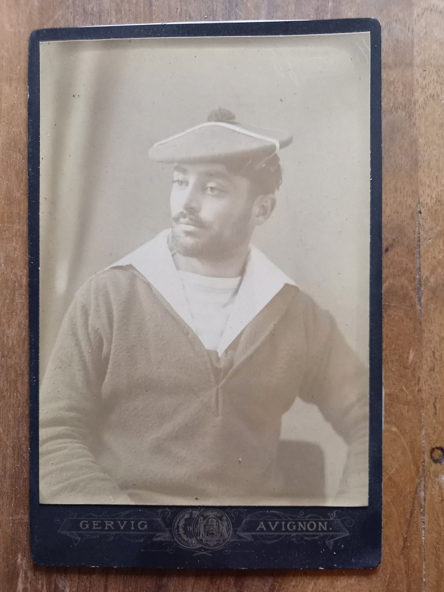 Pair Of Photographic Portraits Of Young Brothers Circa 1880-photo-4