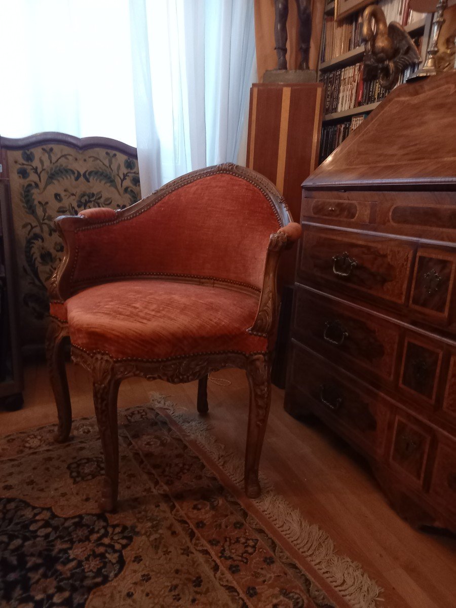 Fauteuil De Bureau  Louis XV -photo-8