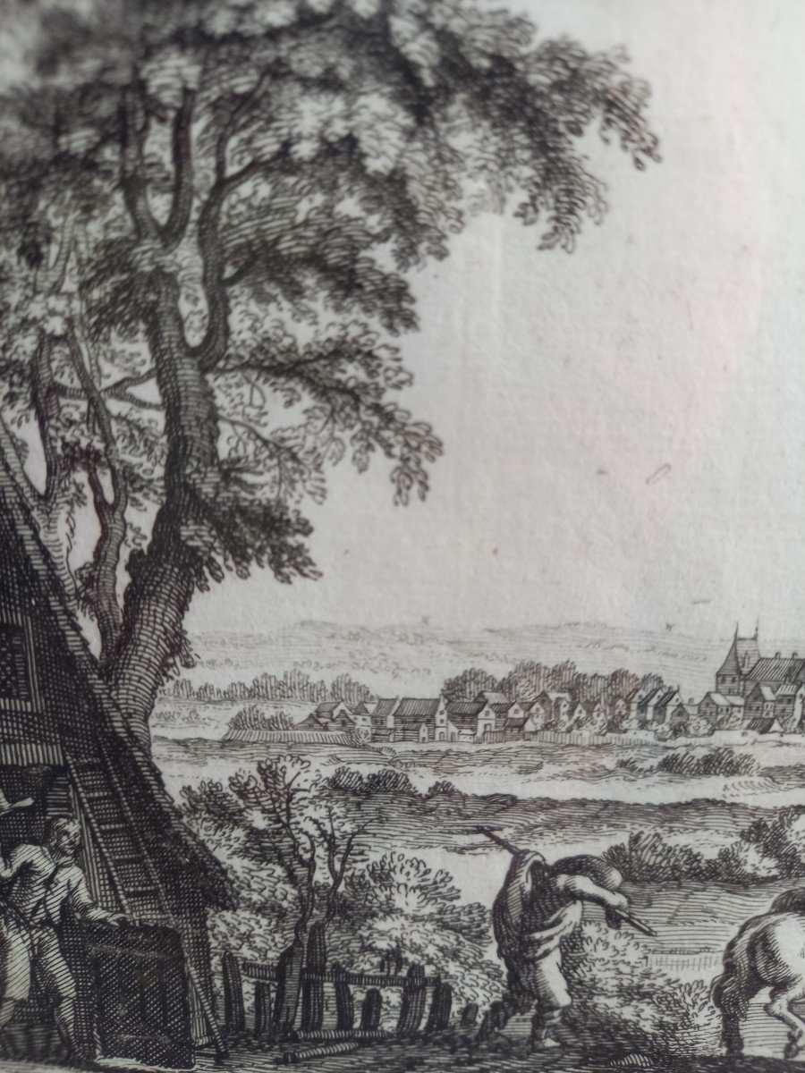 Perspective Of The City Of Saint Denis Par Merian-photo-1