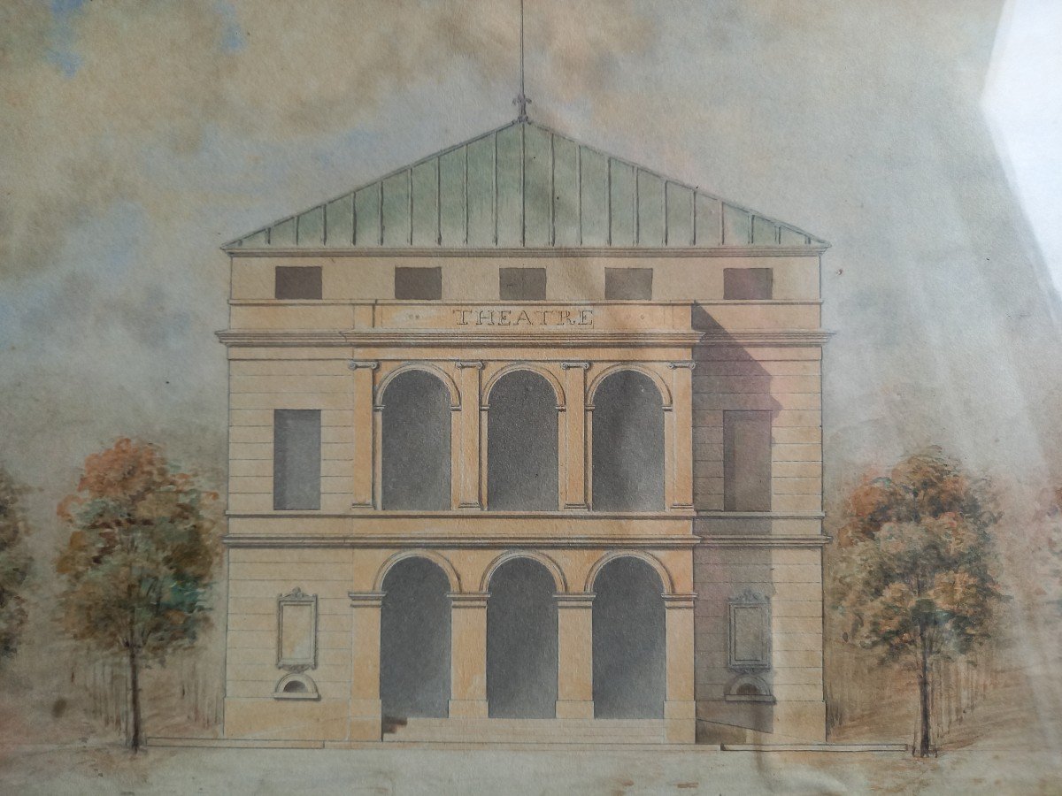 Projet De Théâtre Vers 1850