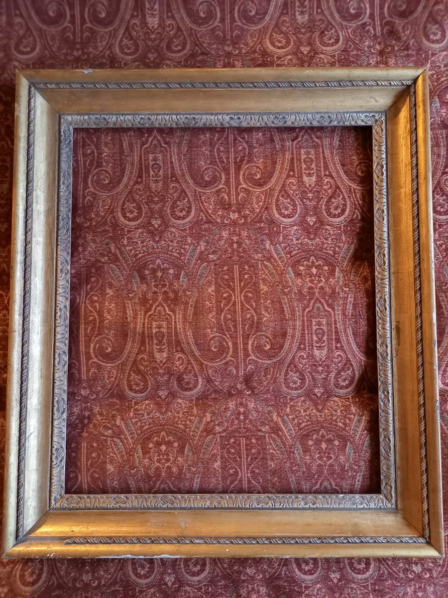 Large Italian Frame In Seventeen Century Style -photo-2