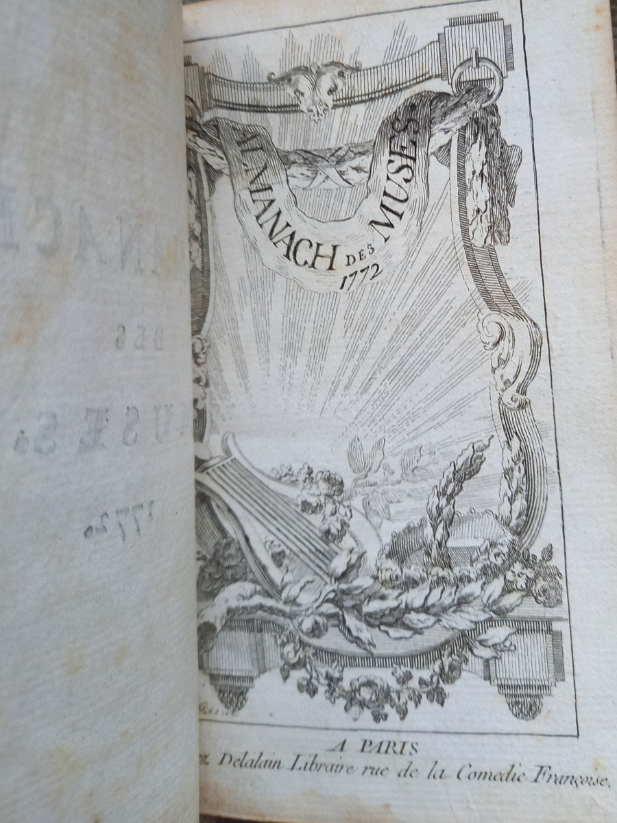 Almanac Of The Muses 1772