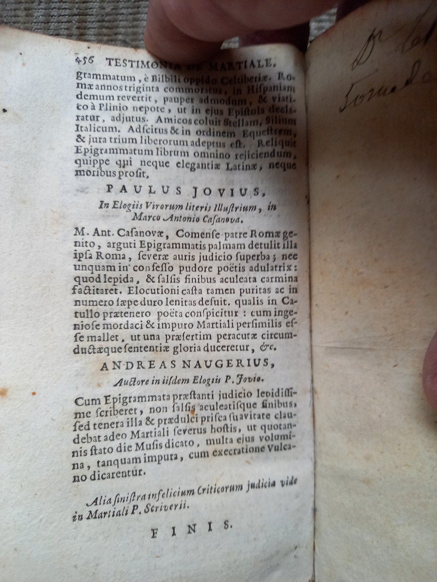 Les Epigrammes De Martial , Amsterdam , Vers 1670-photo-4