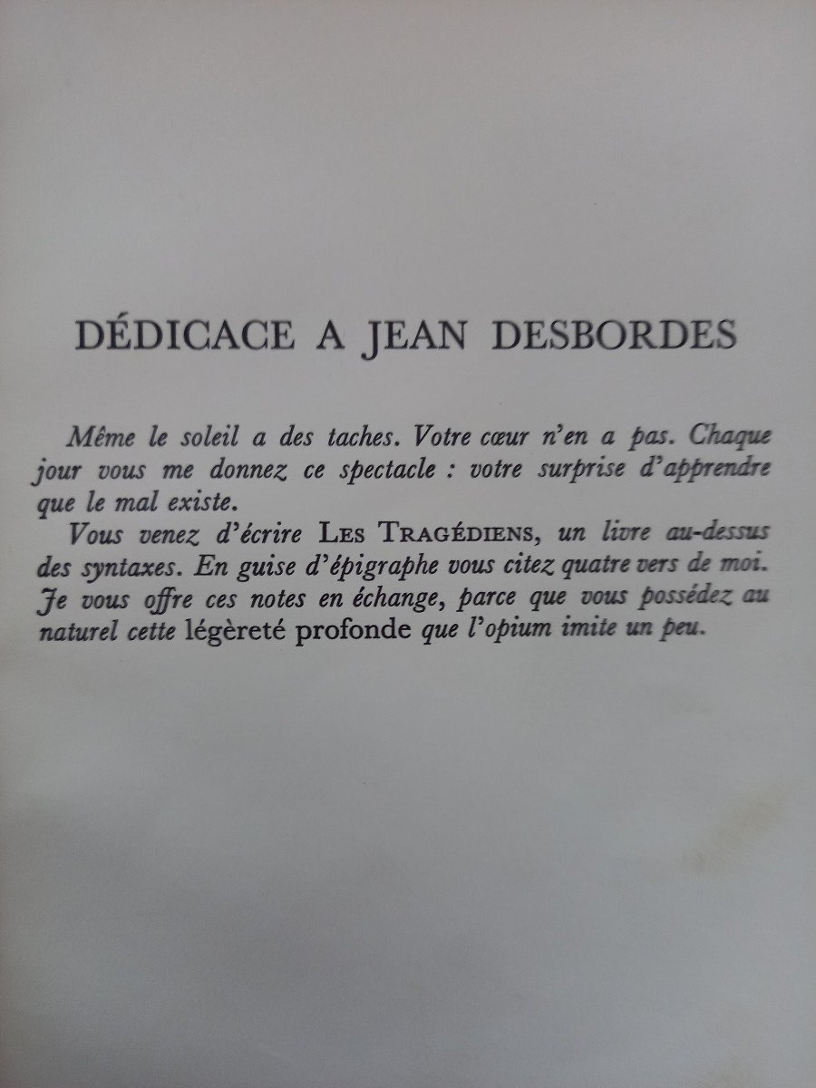 Jean Cocteau. Opium, Journal Of A Detoxification. 1930-photo-1