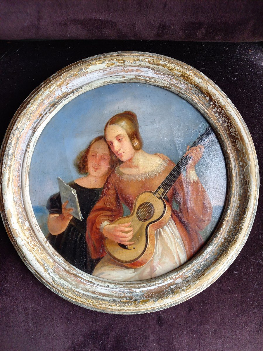 The Musician Duo, Circa 1840