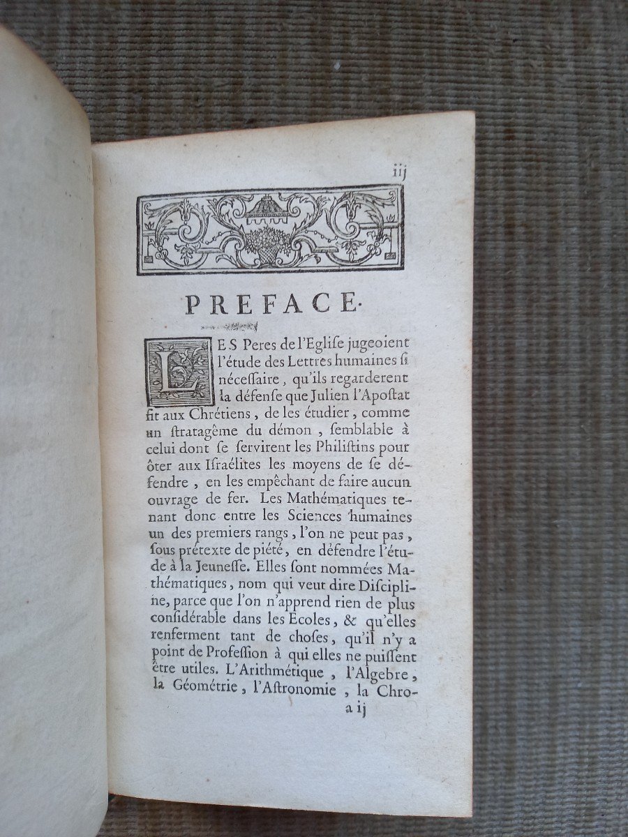 éléments De Mathématiques  Ou Traité De La Grandeur.  1761-photo-4