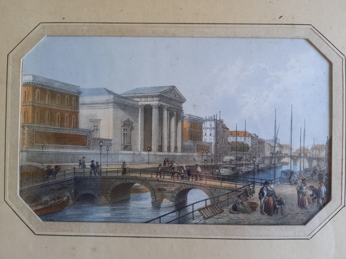 Lille  en 1860 : Quatre Lithographies De Deroy -photo-3