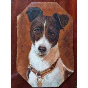 Portrait Of Jack Russel By Riab