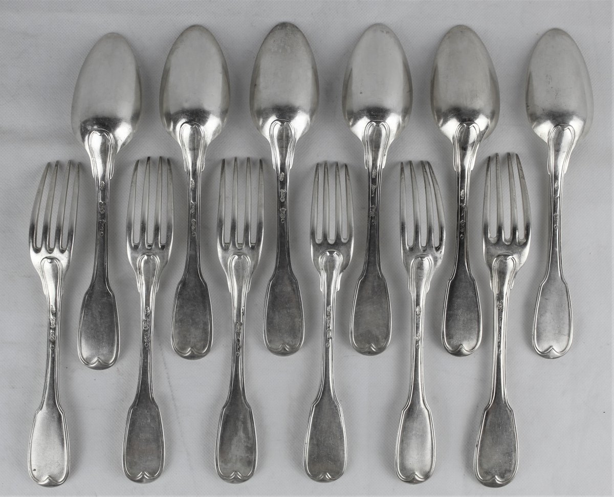 Серебристая 6. Silver service Style.