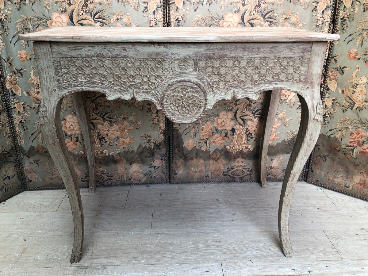 Small Regency Style Console From The Early 19th Century-photo-3