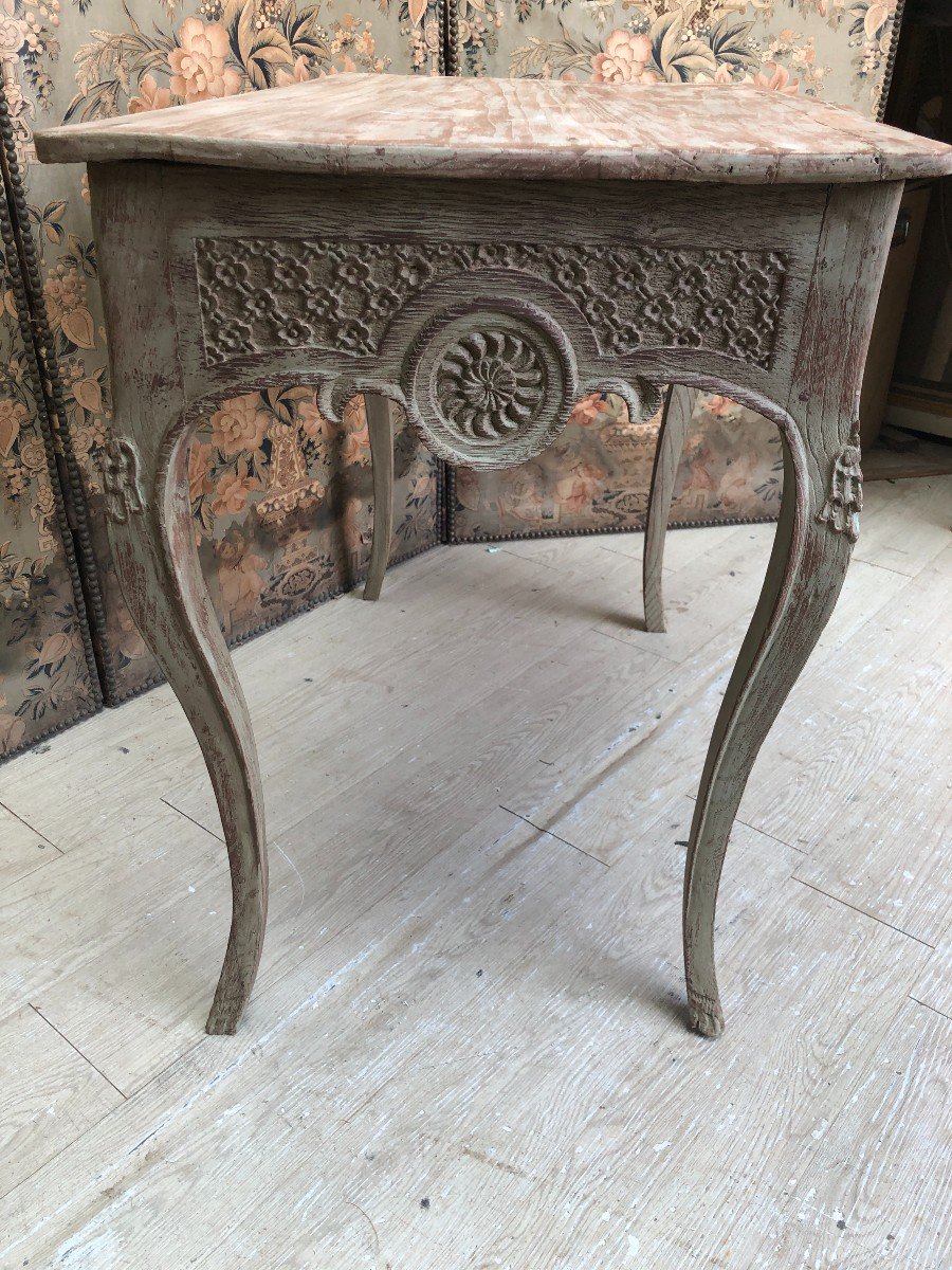 Small Regency Style Console From The Early 19th Century-photo-3