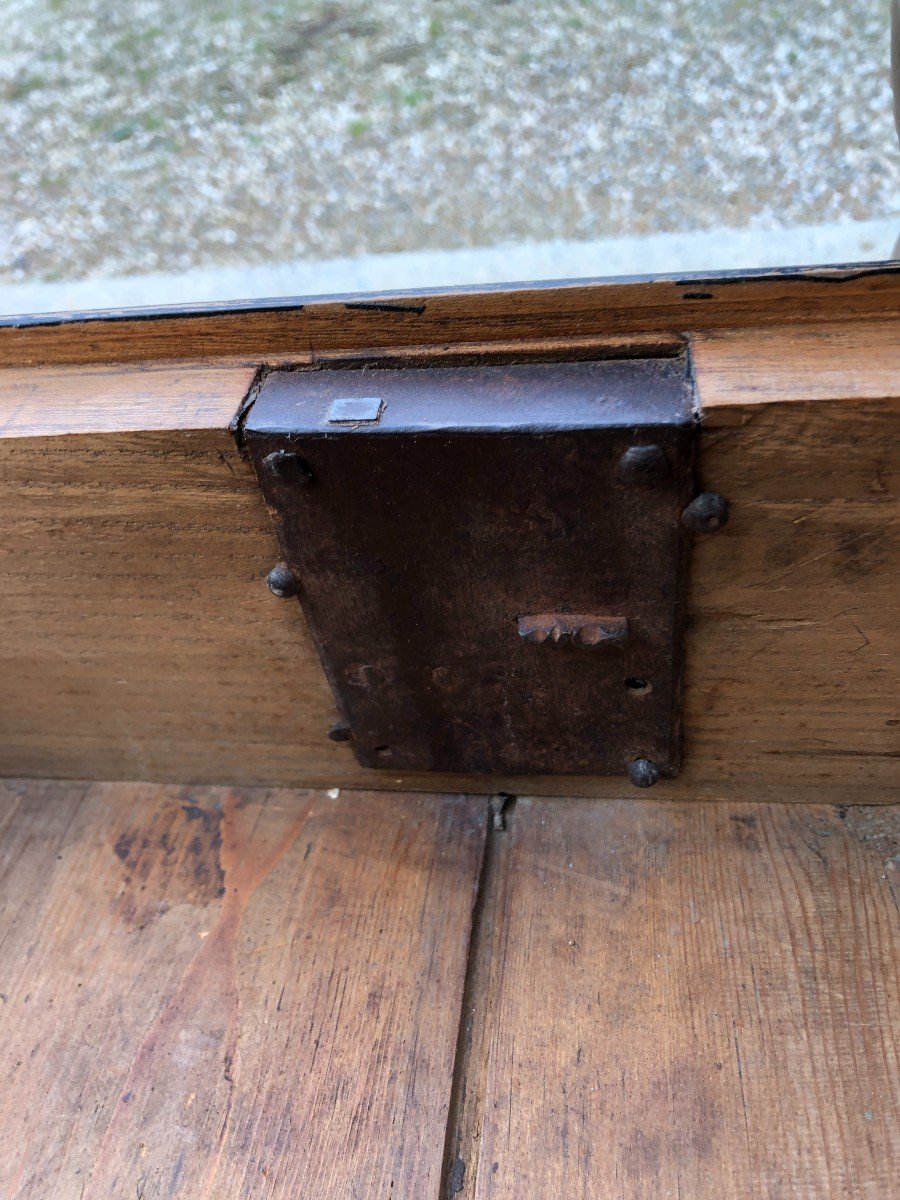 Small Louis XV Black Chest Of Drawers-photo-3