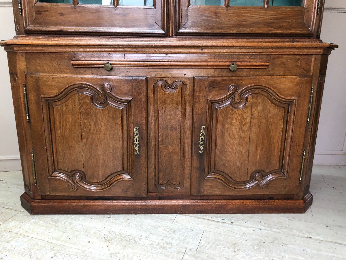 18th Century Waxed Oak Sideboard-photo-2