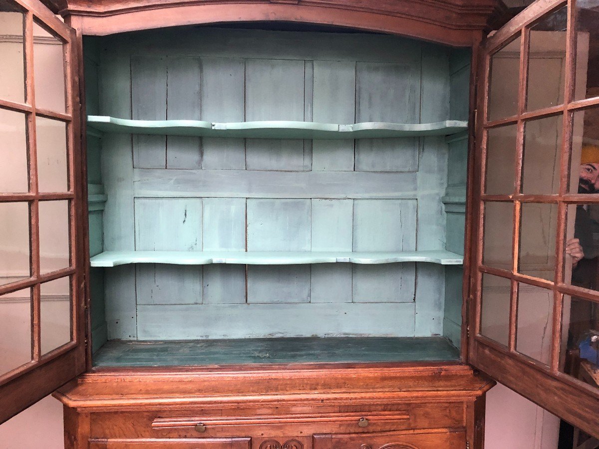 18th Century Waxed Oak Sideboard-photo-5