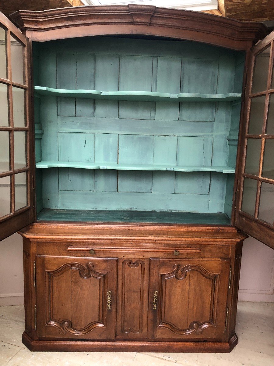 18th Century Waxed Oak Sideboard-photo-6