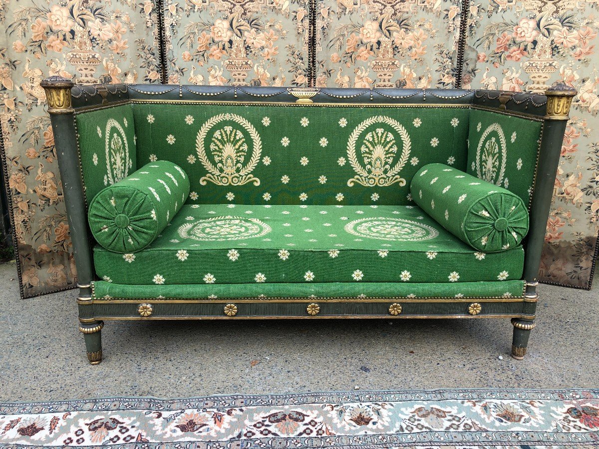 Banquette De Style Directoire Du XIXe