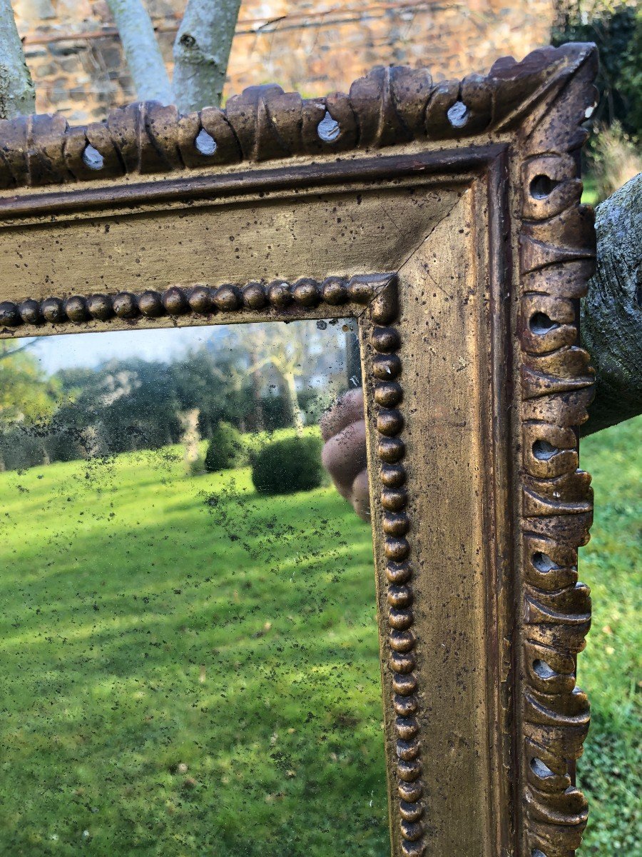 Louis XVI Style Mirror From The Early 19th Century-photo-4