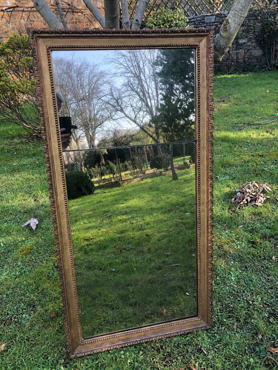 Louis XVI Style Mirror From The Early 19th Century-photo-1