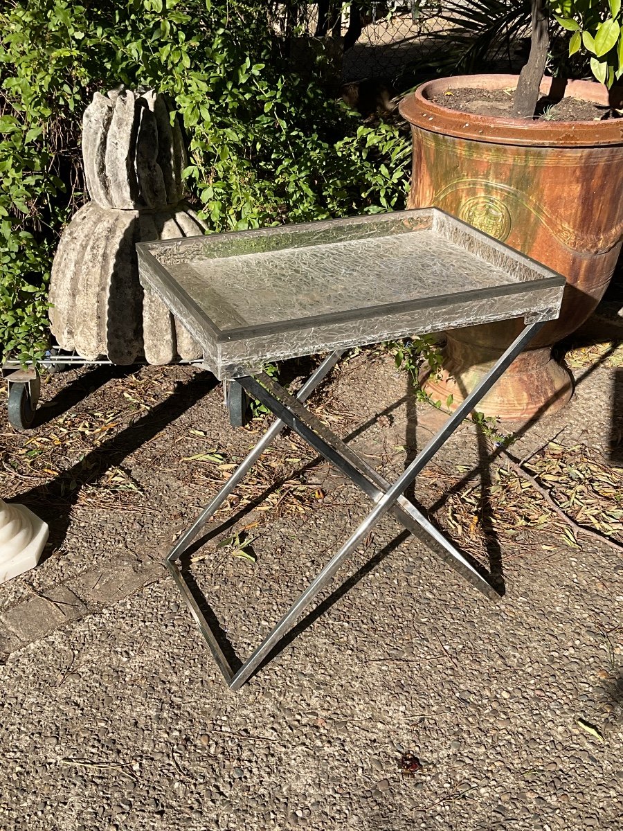 Christian Dior Side Table Circa 1970-photo-2