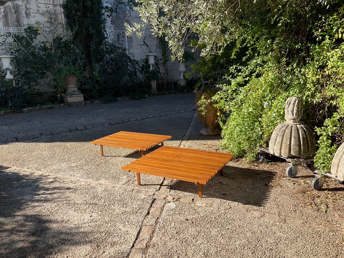 2 Italian Coffee Tables Forming Pendants Circa 1980-photo-4