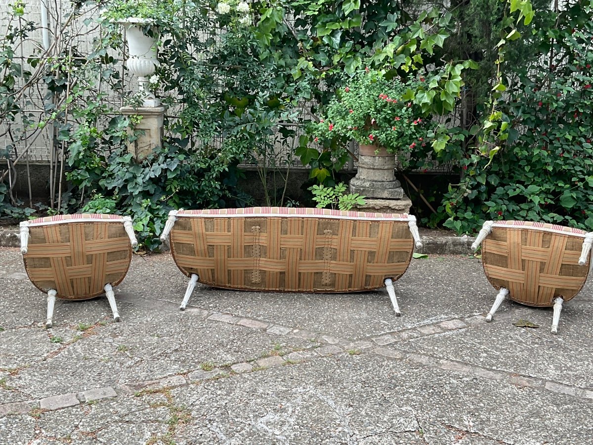 Pair Of Gustavian Armchairs Late 19th Century -photo-8