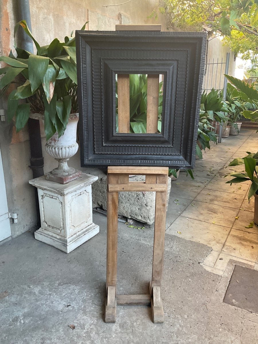 Large 17th Century Guilloche Frame -photo-2