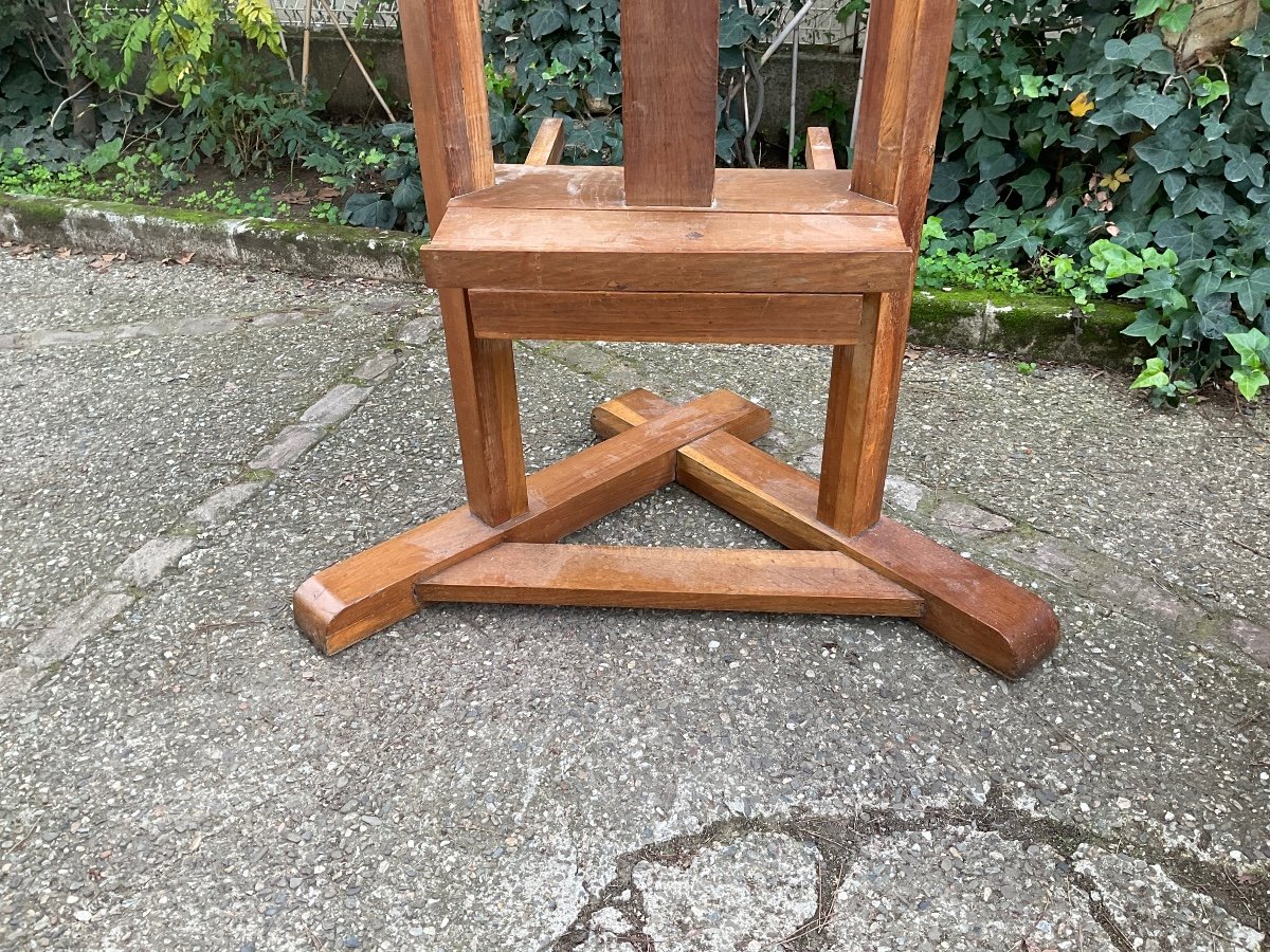 Beautiful And Solid Oak Easel-photo-2