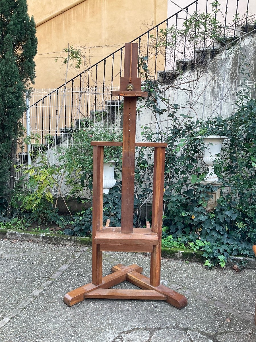 Beautiful And Solid Oak Easel-photo-4