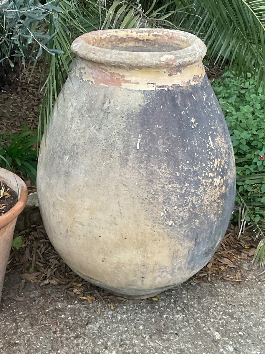 Large 18th Century Terracotta Biot Jar 