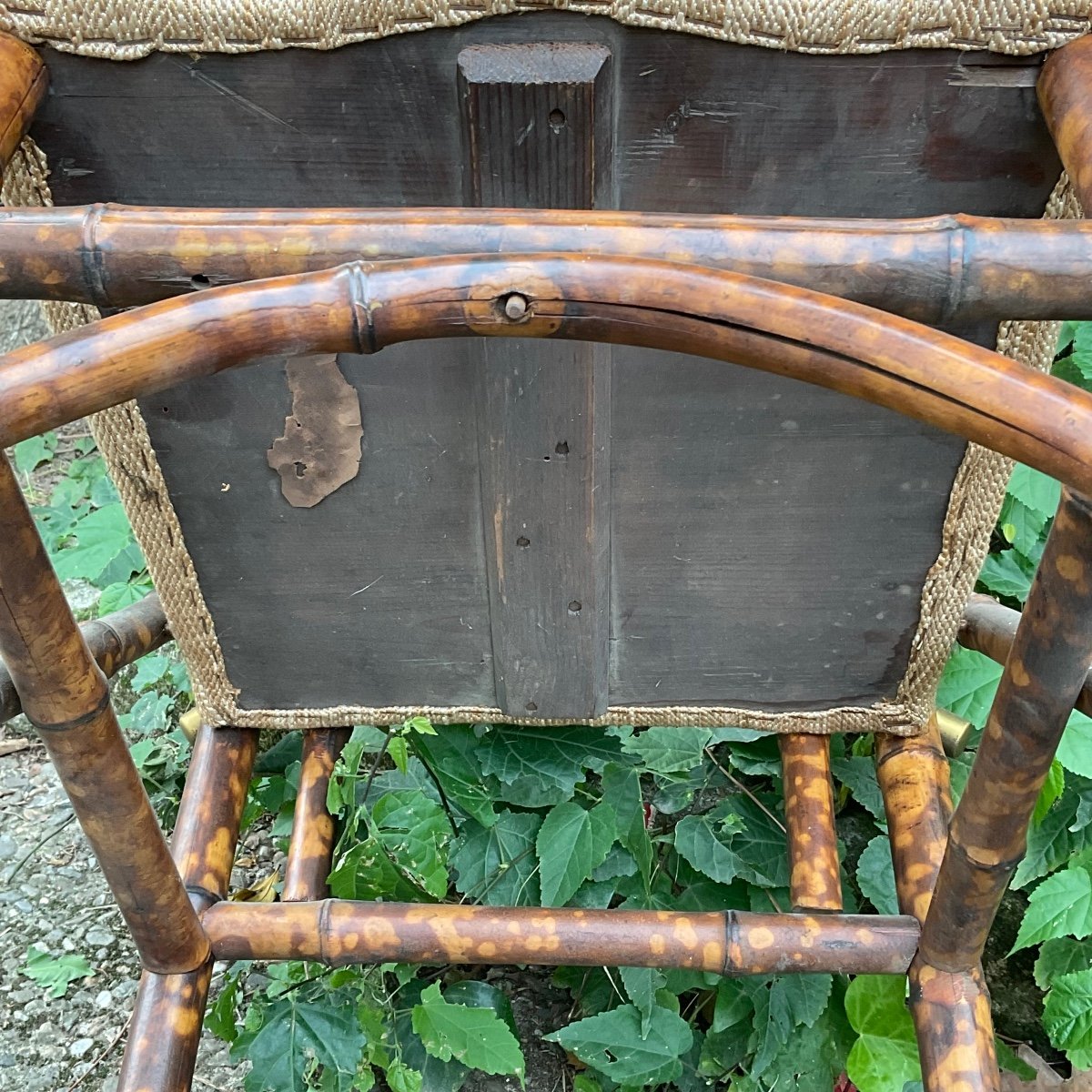 Rare 19th Century Bamboo Winter Living Room Furniture -photo-8