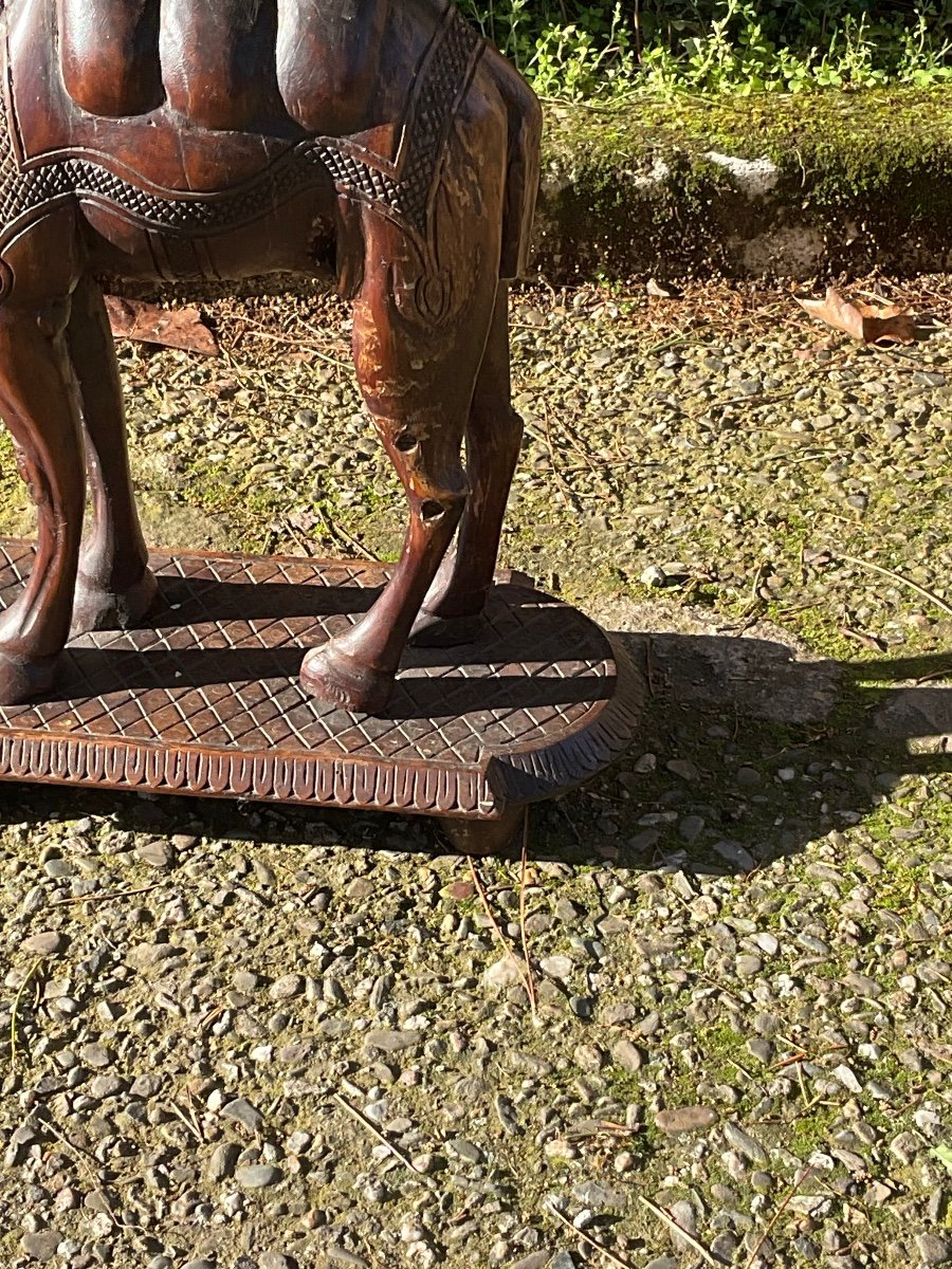 Small Camel Table Circa 1920/30-photo-5