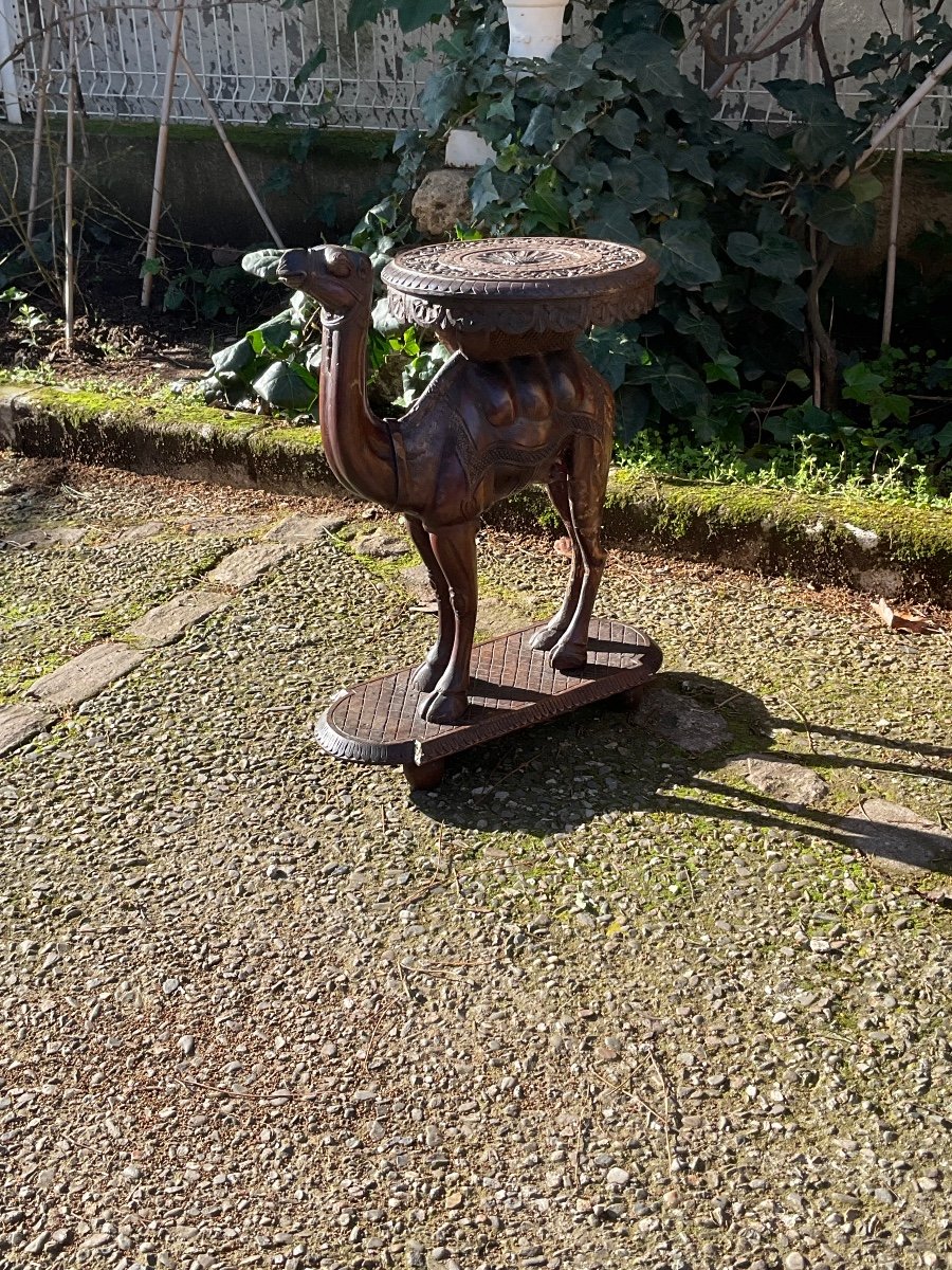 Petite Table Au Chameau Vers 1920/30-photo-8